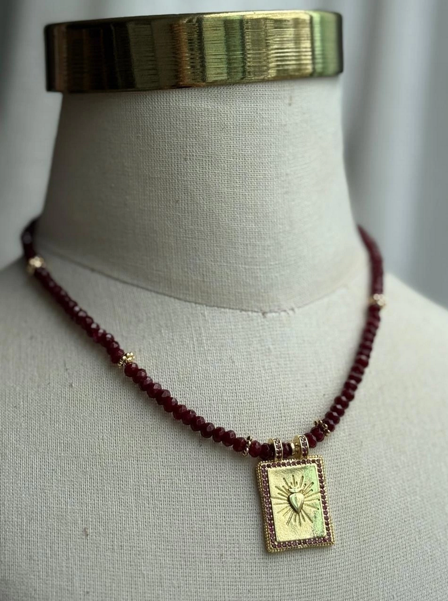 Collar Milagro Corazón